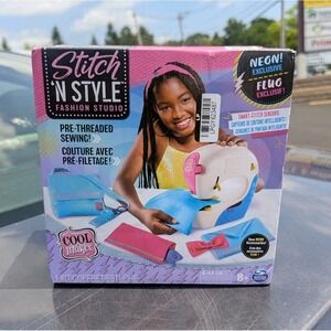 Y2K Barbiecore Cool Maker Stitch 'N Style Fashion Studio Sewing Kit New‎ 8+